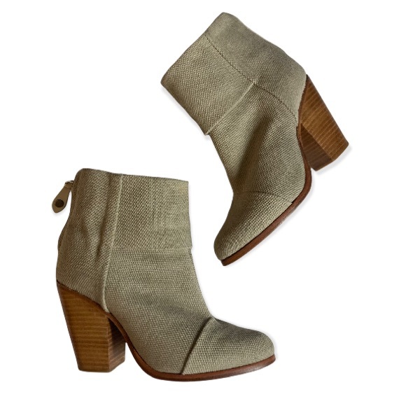 Rag & bone Newbury canvas booties - Picture 3 of 14